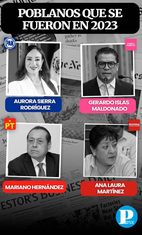 Políticos poblanos que fallecieron en este año