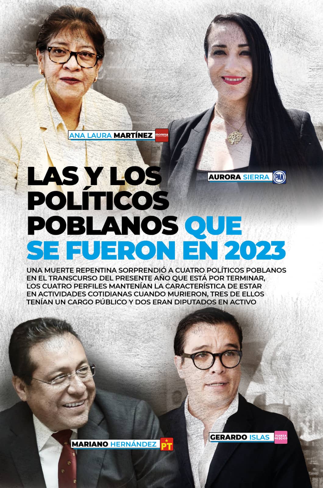 Políticos que fallecieron en 2023