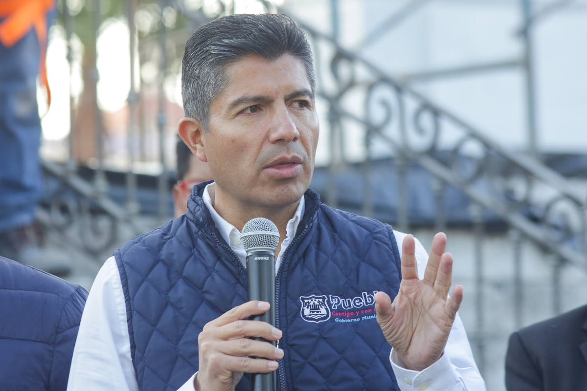 Presidente municipal Eduardo Rivera Pérez