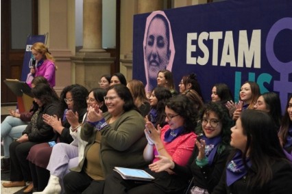 Movimiento feminista estamos listas apoya a Claudia Sheinbaum