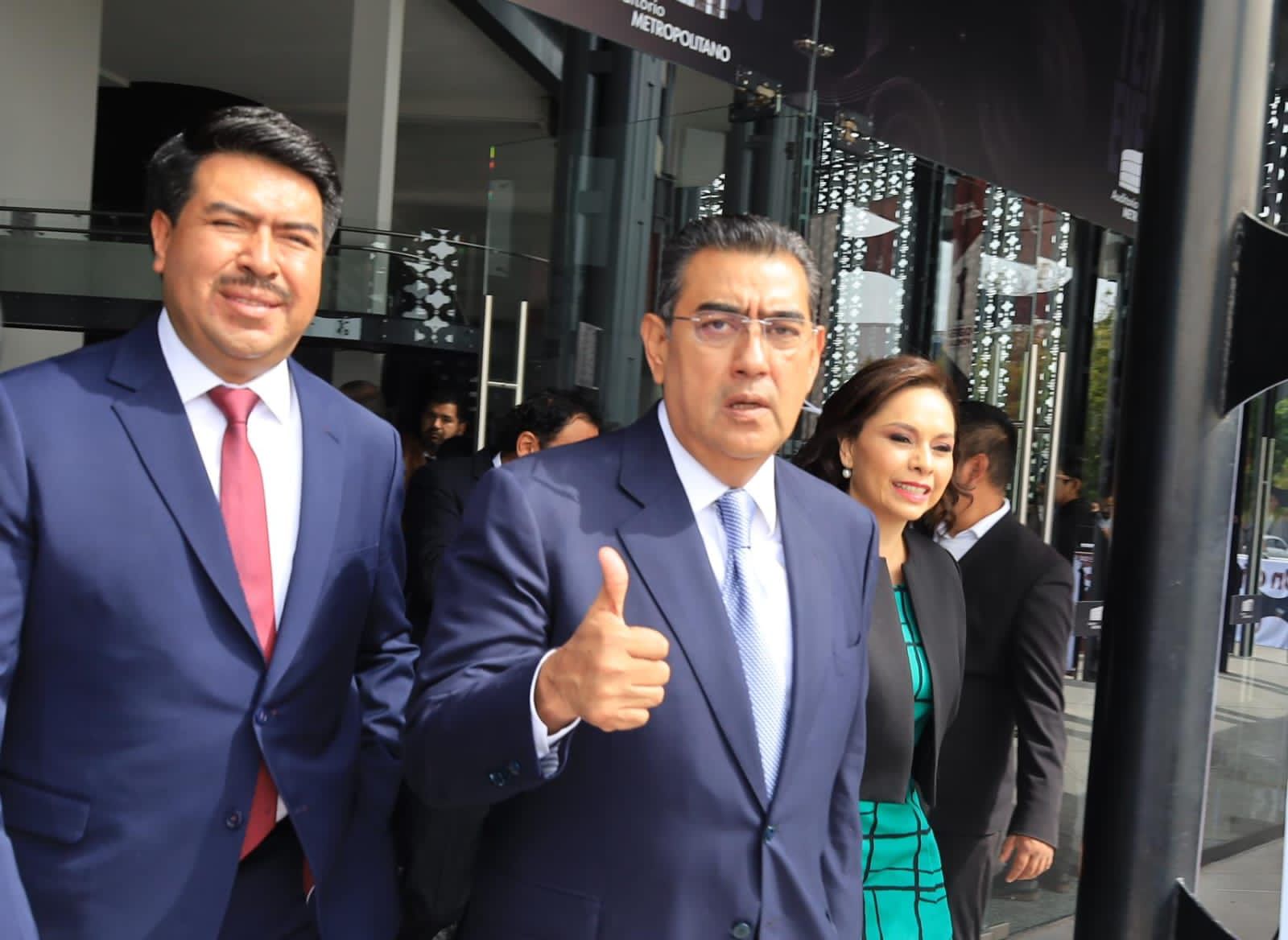Rodrigo Abdala elogia gestión de gobernador Sergio Salomón en Puebla