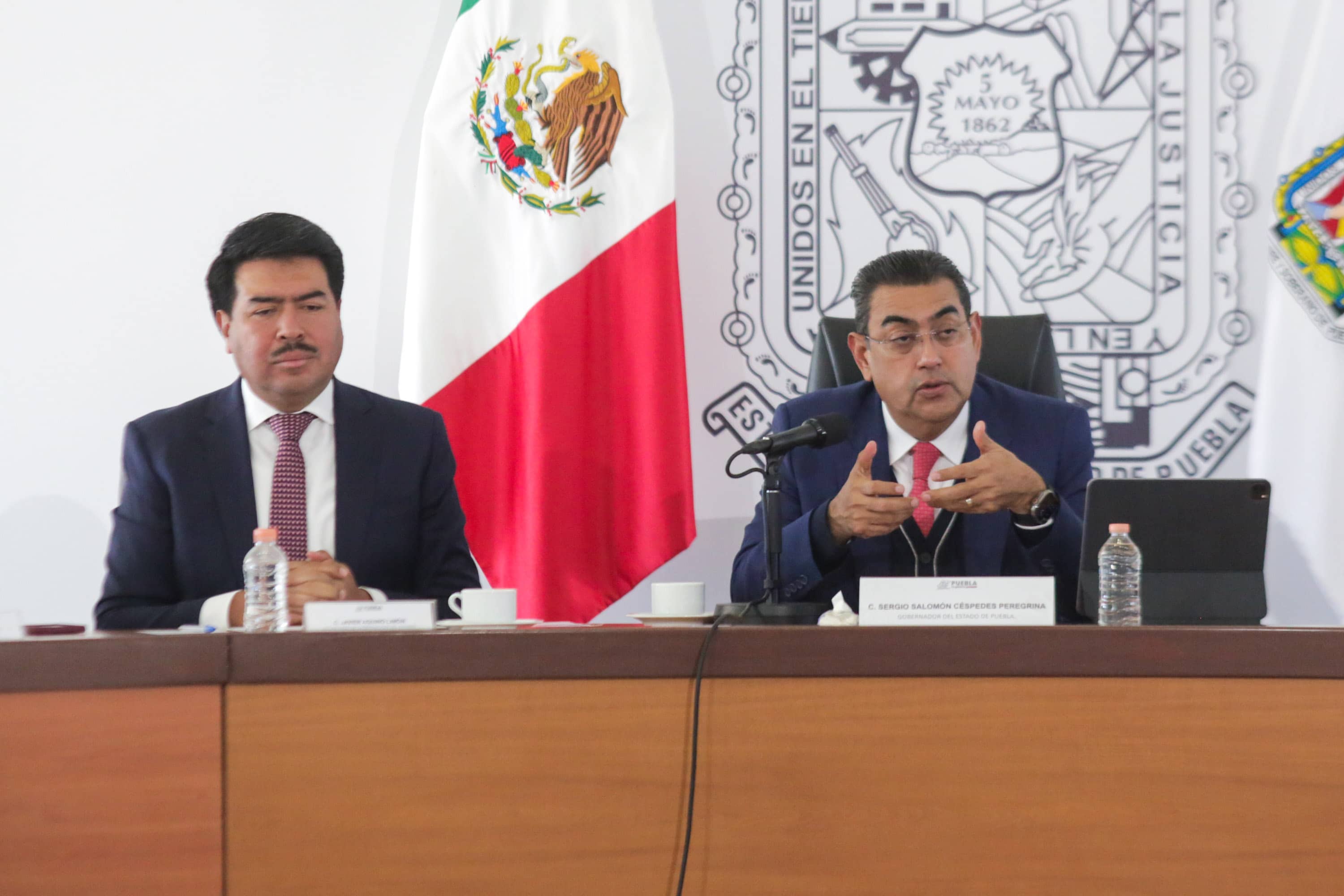 Sergio Salomón se pronuncia al respecto sobre el atropellamiento 