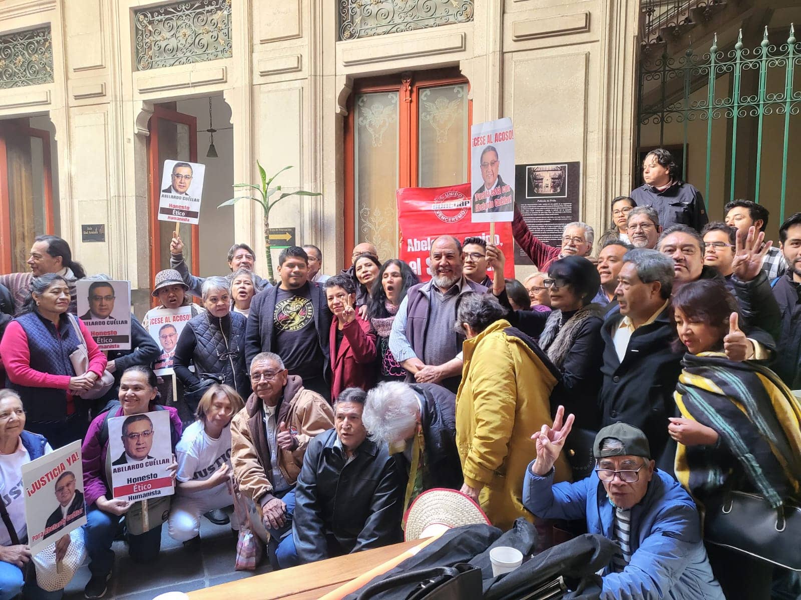 Tras fallo, anuncia que regresará a defender trabajadores e impulsar escuela sindical 