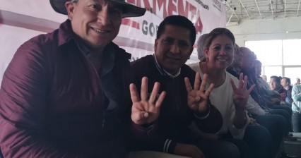 Armenta nombra a David Huerta como su coordinador regional en la Sierra Norte