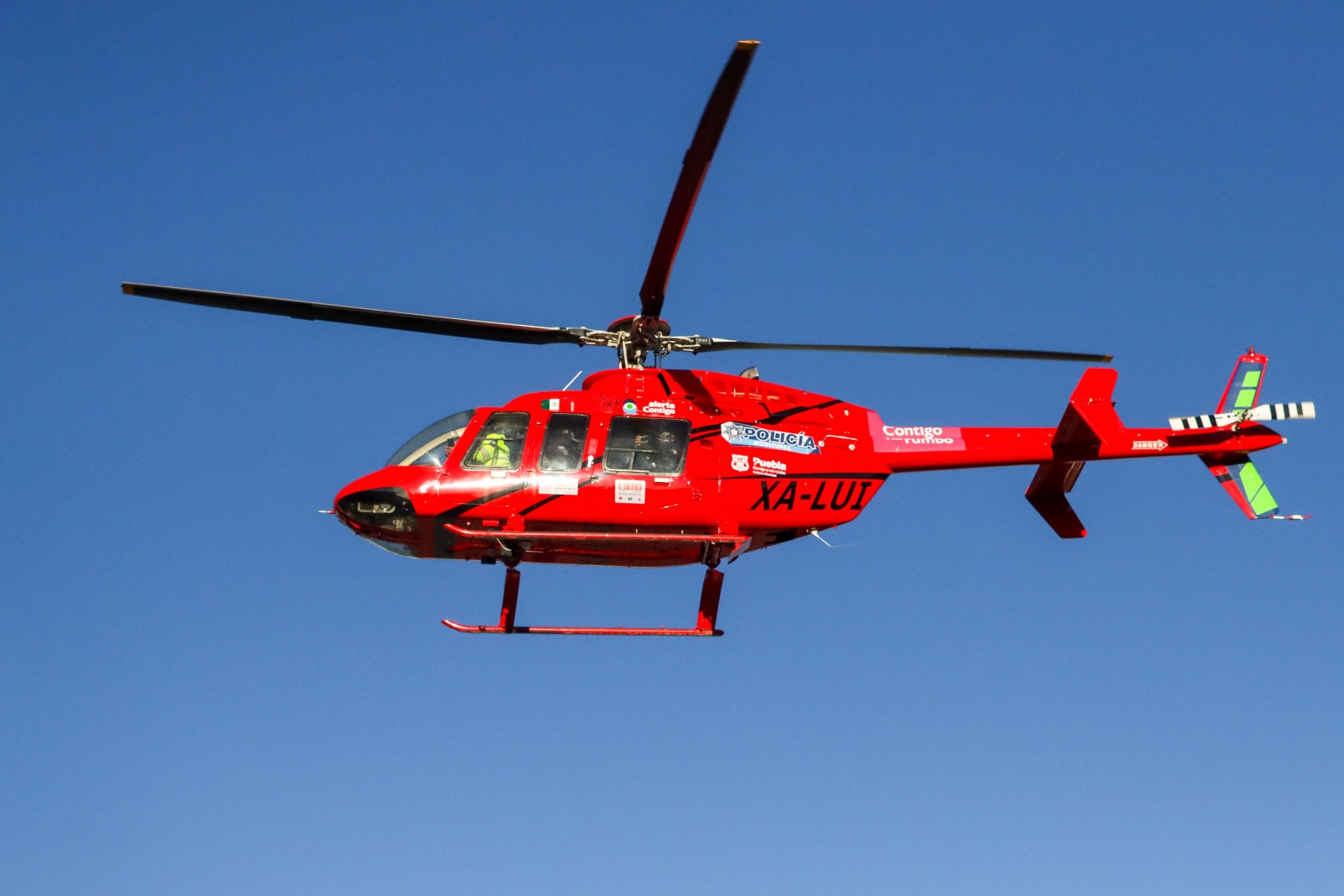 Helicóptero aventará dulces