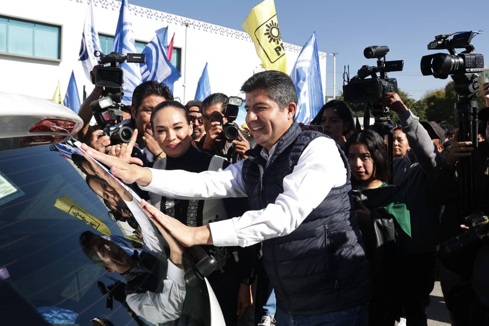 Eduardo Rivera tiene confianza en poder ganar las elecciones 