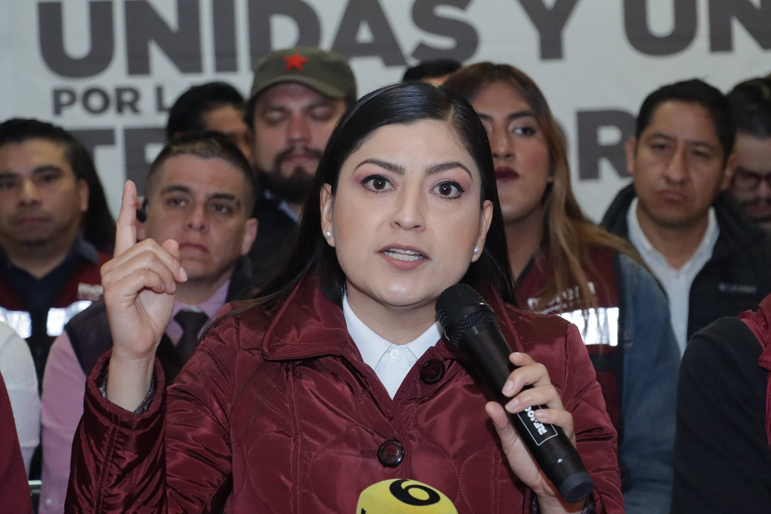 Claudia Rivera dice que los que declinan por Chedraui están nerviosos