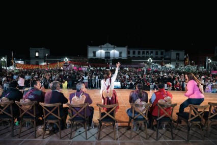 Claudia Sheinbaum en Zitácuaro: Compromiso con la cuarta transformación