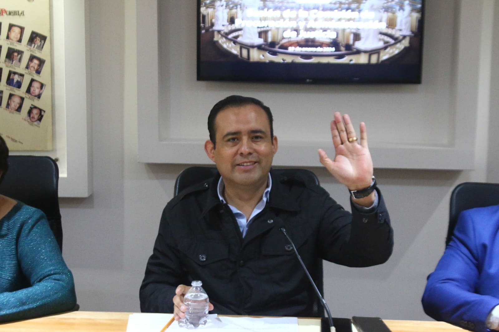 Eduardo Castillo López, presidente de la Junta de Gobierno y Coordinación Política