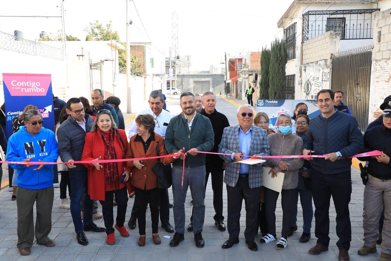 Programa 'Construyendo Contigo': Rehabilitación de calles en el sur de Puebla