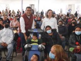 Entrega de 204 aparatos ortopédicos en Puebla por el gobierno estatal