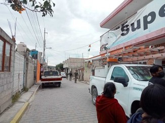 CFE y fuerzas de seguridad intervienen en colonias antorchistas