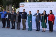San Pedro Cholula conmemora el 107 aniversario de la Constitución Mexicana con un llamado a la responsabilidad cívica
