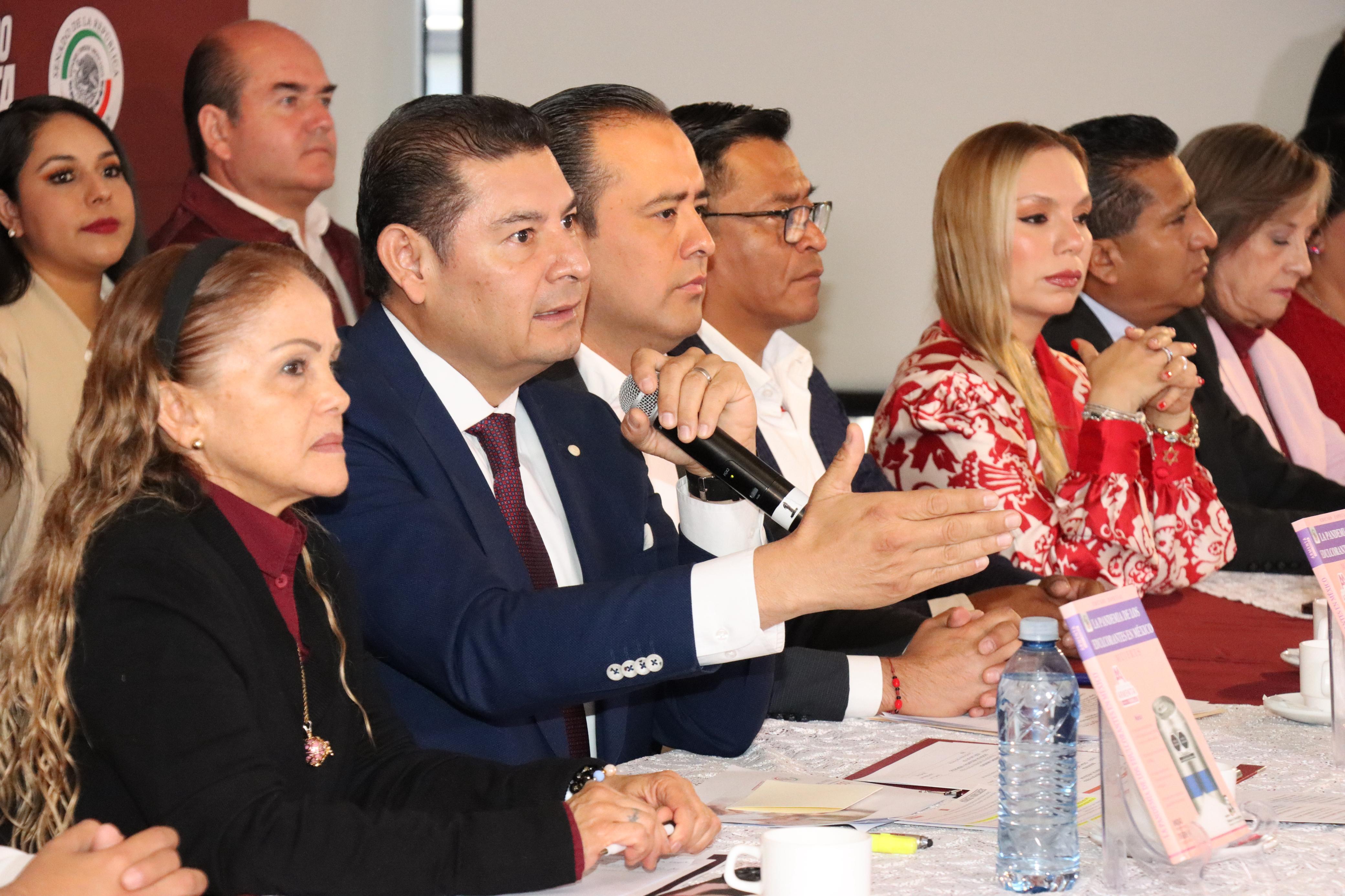 El senador Alejandro Armenta reitera su sólido respaldo a las reformas constitucionales propuestas por el presidente