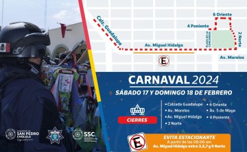 Paola Angon lidera medidas para un Carnaval seguro en San Pedro Cholula