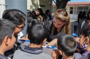 Paola Angon Silva destaca inversión en educación física en San Pedro Cholula