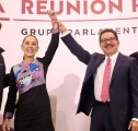 Ignacio Mier respalda histórico registro de Claudia Sheinbaum como candidata presidencial