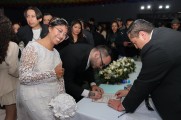 Celebración del Amor en San Pedro Cholula: 55 parejas unidas en matrimonio civil