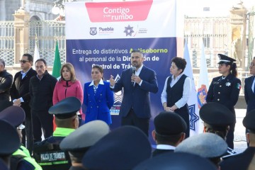 Puebla Capital: Policía de Tránsito certificada en Sistema Antisoborno ISO 37001