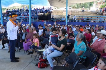 Lalo Rivera escucha las demandas de la Sierra Norte en Tlaola y Zihuateutla