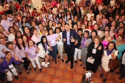 Alejandro Armenta destaca la participación y honestidad de las mujeres en la política