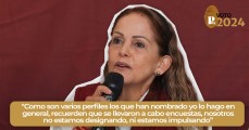 Candidaturas se definieron por encuestas, sin imposición: Olga Romero
