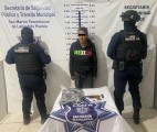 Policía Municipal detiene a individuo con objeto similar a un arma de fuego en San Martín Texmelucan