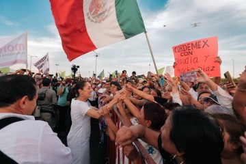 Claudia Sheinbaum presenta compromisos de la 4T para el desarrollo de Yucatán en Progreso