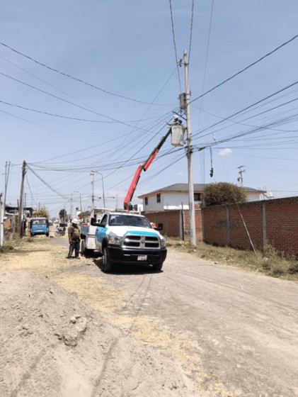 Movimiento Antorchista gestiona mejoras en alumbrado público para colonia Joyas del Sur