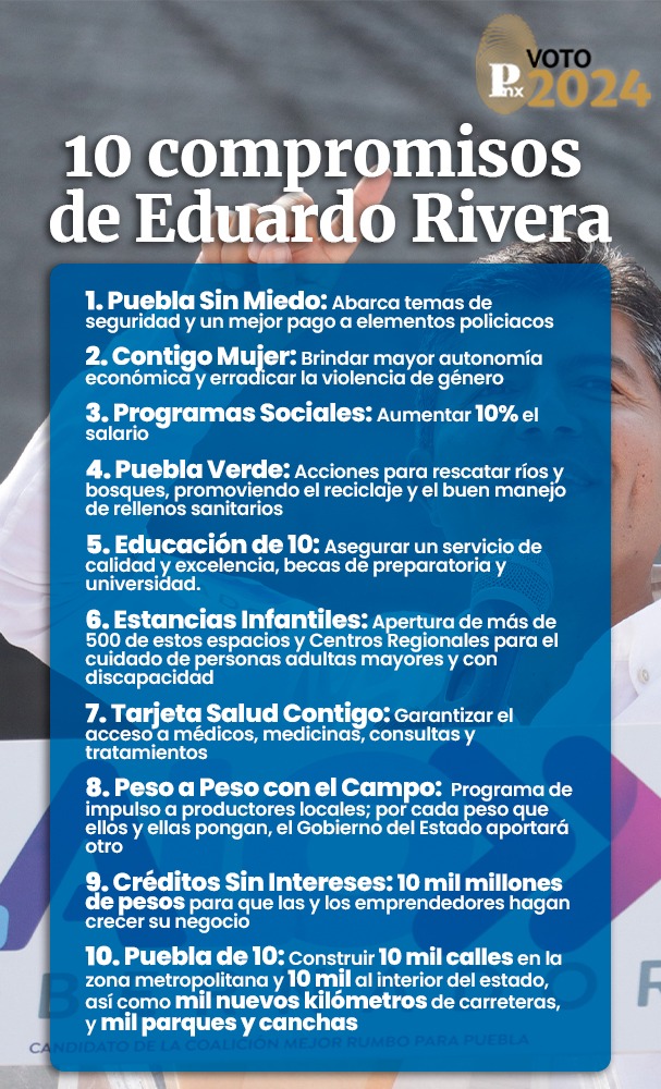 Compromisos de campaña Lalo Rivera
