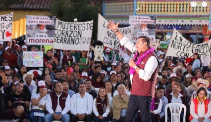 Alejandro Armenta promete fortalecer la seguridad en la Sierra Norte de Puebla