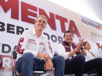 Pepe Chedraui y Alejandro Armenta prometen mejorar servicios en San Jerónimo Caleras