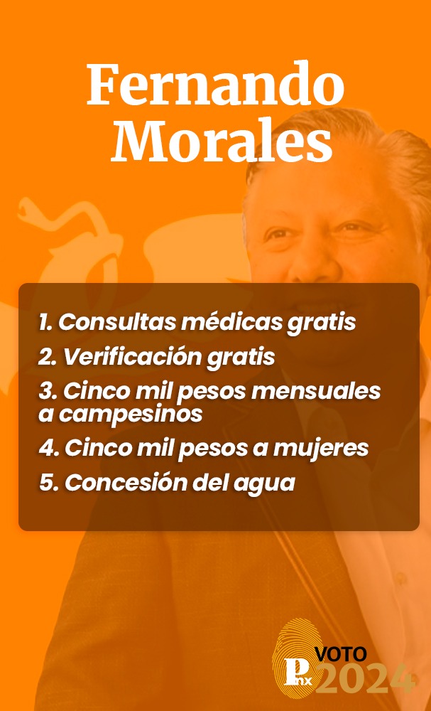 Propuestas de campaña para la gubernatira de Puebla: Fernando Morales