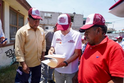 Pepe Chedraui garantiza mejoras en servicios públicos para Puebla