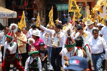 Lalo Rivera promete mejoras en salud y campo para Yaonahuac y Tlatlauquitepec