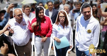 Los líderes del PRIANRD de Puebla entregaron un documento con demandas de seguridad, a fin de que el gobierno garantice un proceso electoral pacífico.