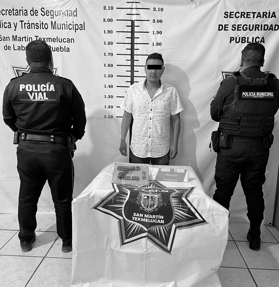 Detenido en Puebla por presunto secuestro y portación ilegal de arma