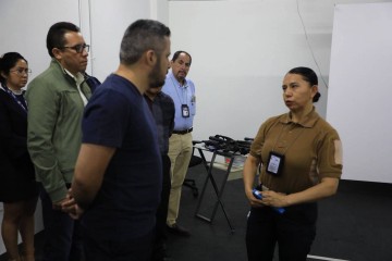 Innovador Stand de Simulación de Tiro Virtual fortalece la seguridad en Puebla