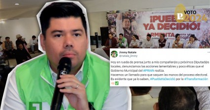 Jimmy Natale acusa a policías de agredir a colaborador que pintaba sus bardas