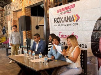 Roxana Luna denuncia irregularidades de Morena ante el INE