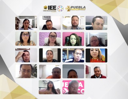 IEE celebra sesiones especiales para fortalecer la democracia en Puebla
