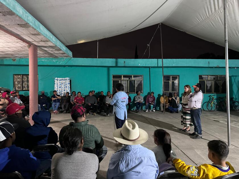 Roxana Luna se compromete con desarrollo agrícola en San Pedro Cholula