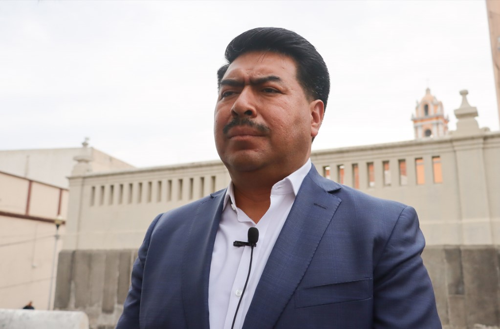 Secretario de gobernación, Javier Aquino Limón