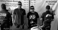 Detienen en San Martín Texmelucan a dos integrantes de la peligrosa banda “Gota a Gota”
