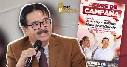 Morena confirma el cierre de campaña de Armenta en Plaza de la Victoria