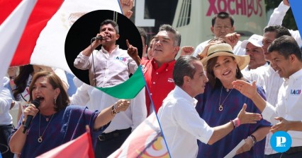 Eduardo Rivera cierra campaña acompañado por Xóchitl Gálvez
