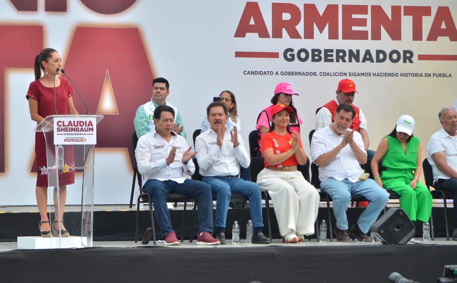 Claudia Sheinbaum: Una opción es votar por la transformación, la otra opción es votar por la corrupción, por los privilegios, por el entreguisimo, por las privatizaciones