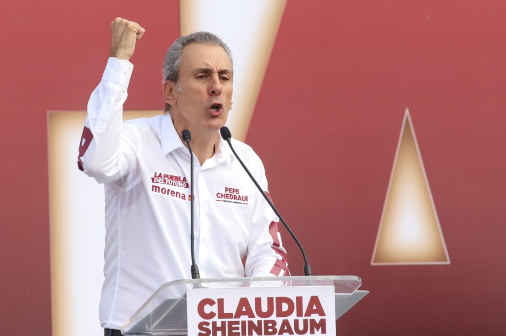 Pepe Chedraui, candidato a la presidencia municipal ciudad de Puebla 