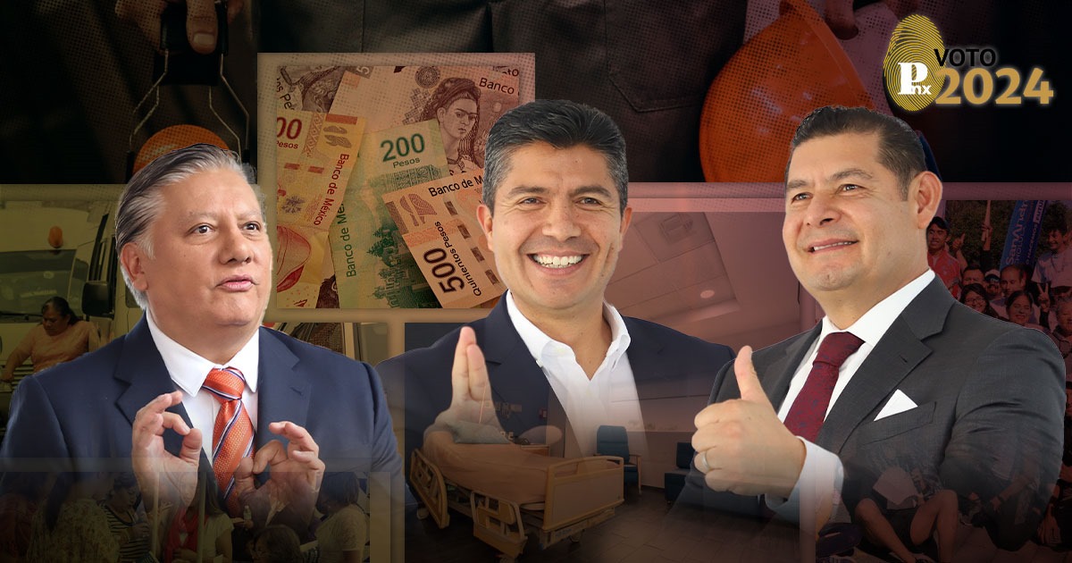 Propuestas de campaña candidatos gubernatura Puebla