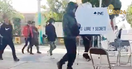 Retraso en la apertura de casillas en Puebla; en Tlapanala no se instalará una por robo